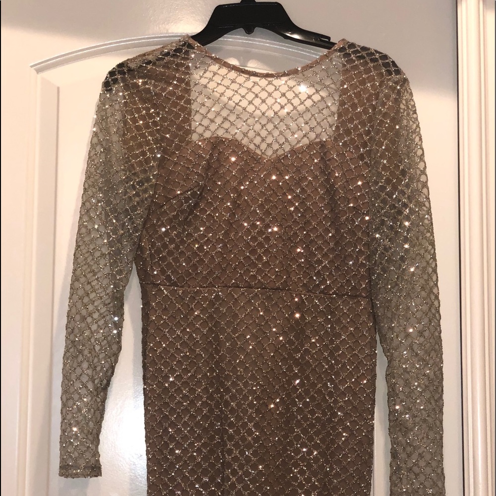 Designer gown!  Size small
